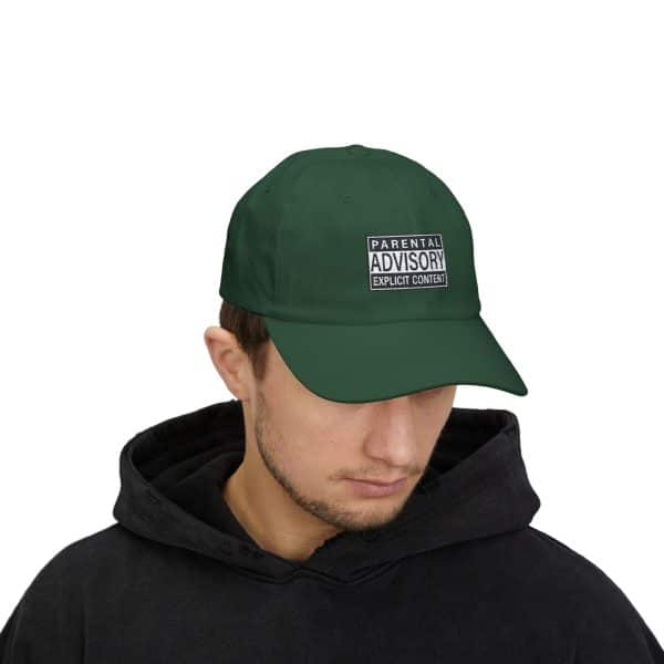 Parental Advisory Explicit Content Classic Dad Cap - Image 15