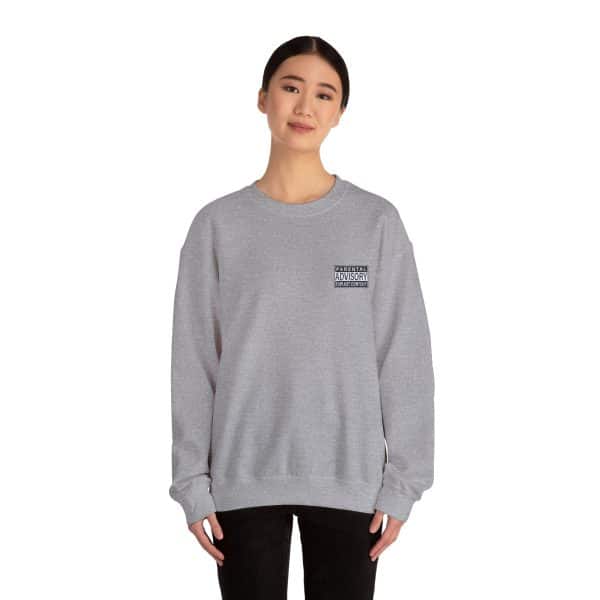 Parental Advisory Explicit Content Unisex Heavy Blend™ Crewneck Sweatshirt - Image 20
