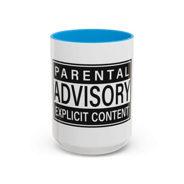 Parental Advisory Explicit Content Colorful Mugs (11oz, 15oz) - Image 65